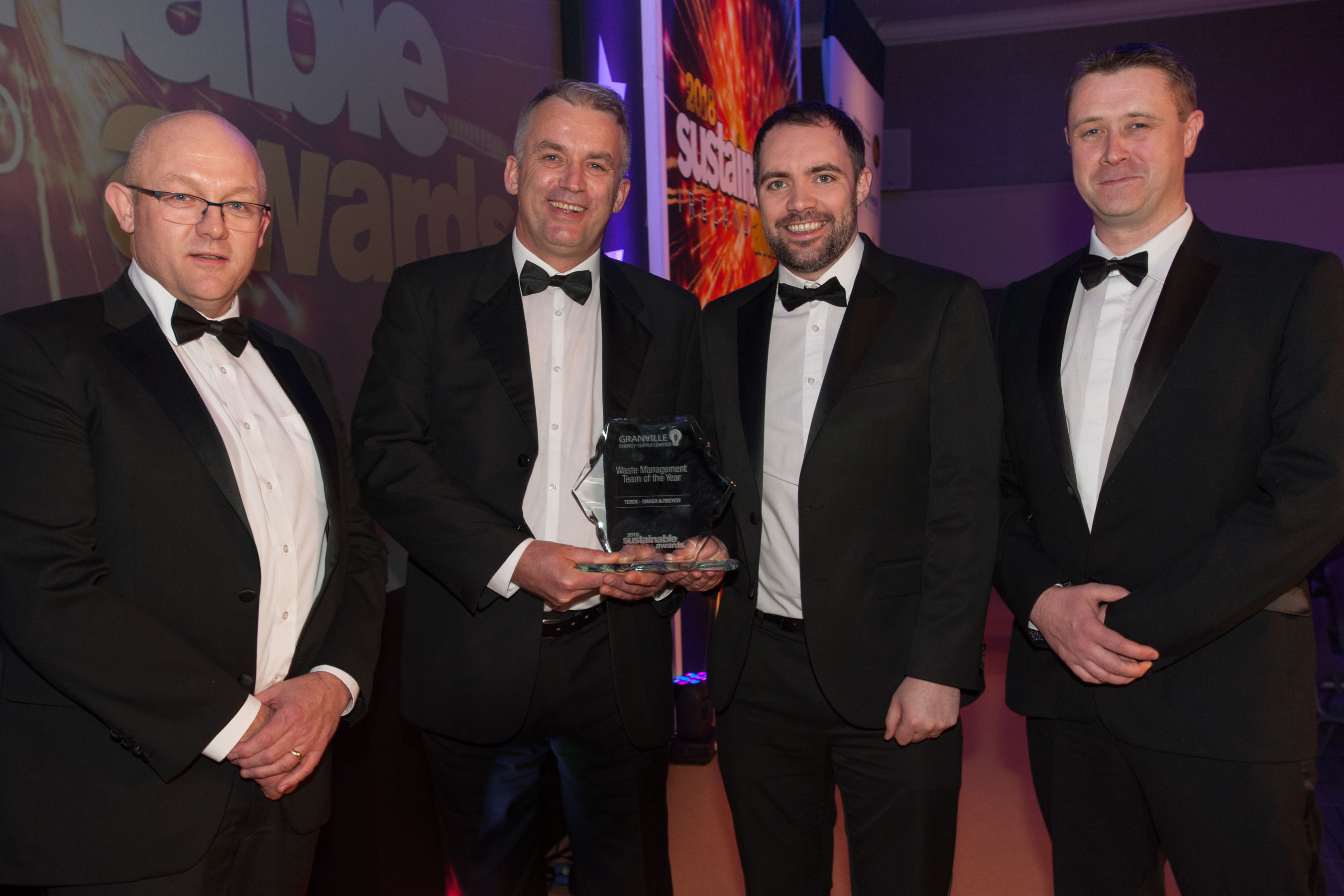 Terex Omagh and RecyCo Win Waste Management Team of the Year Award